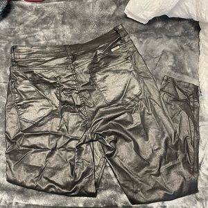 nwot leather kancan skinny jeans